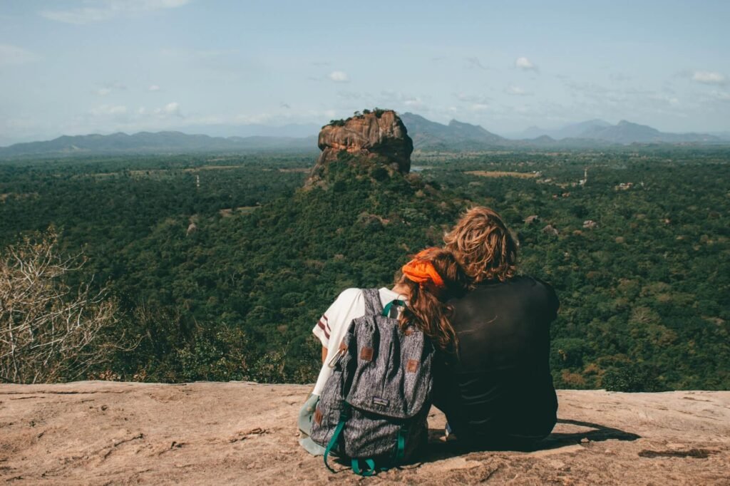 Sigiriya con cielo despejado