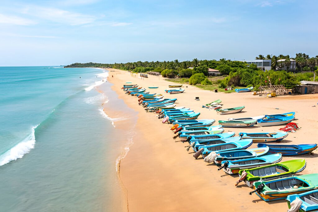 Tiempo de playa en Nilaveli, Trincomalee