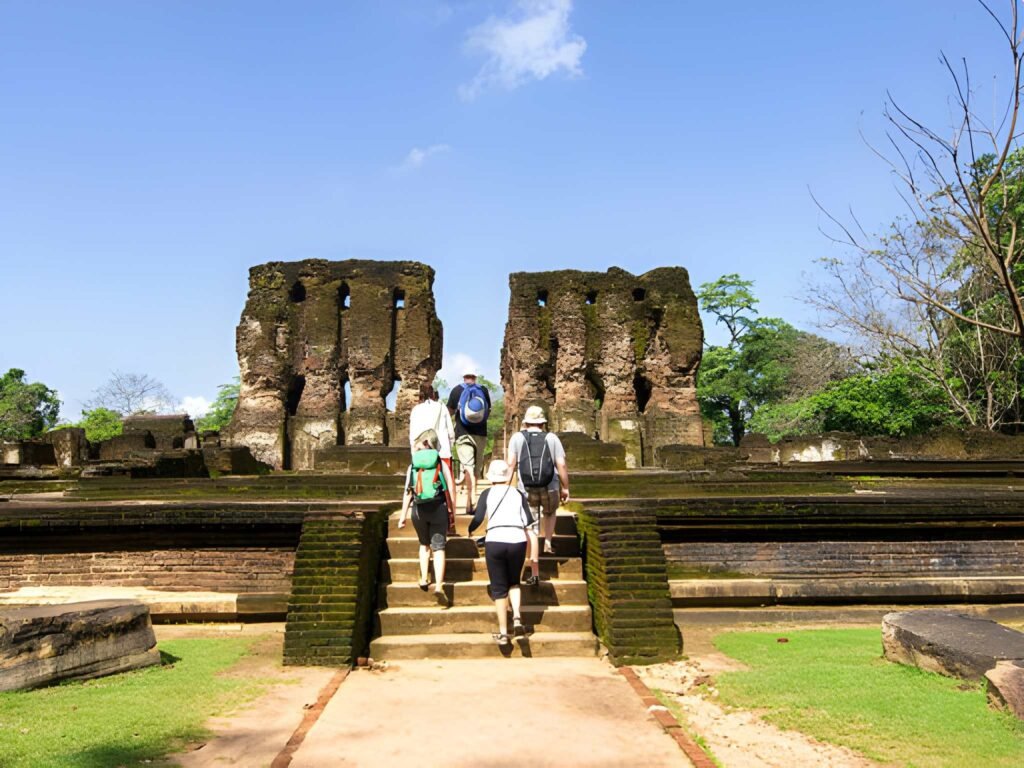 Ruinas antiguas en Polonnaruwa